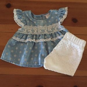 Cute Matching girls outfit size 12 months